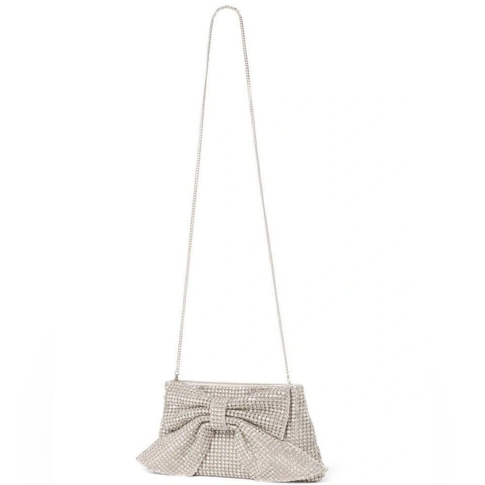 Glamorous EVER NEW Jolene Jewel Bow Clutch - Picture 4 of 9